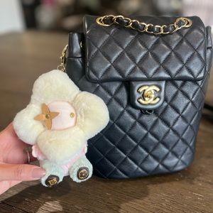 Chanel Mini Urban Spirit backpack with gold Hardware Lambskin
